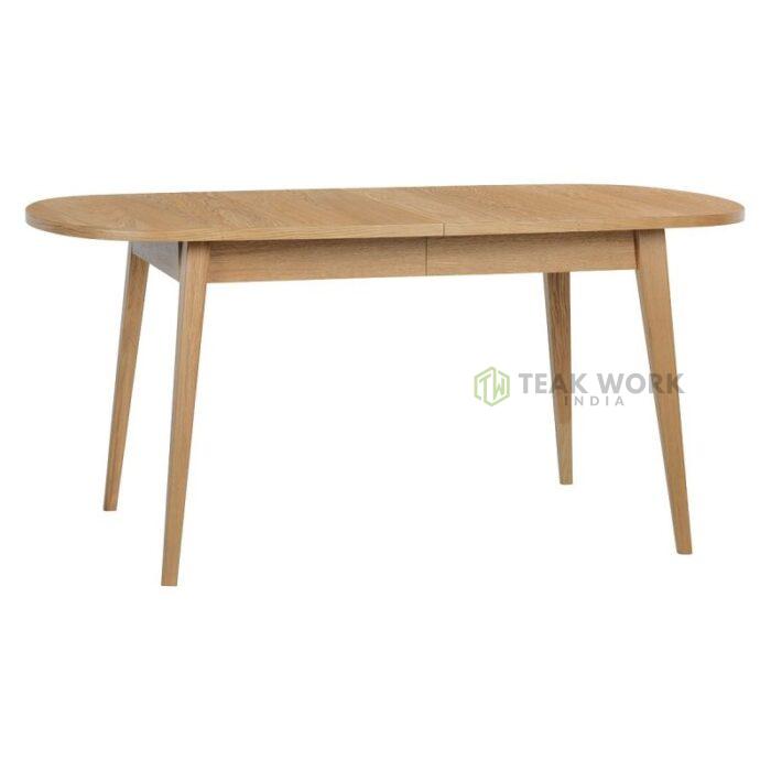 Buy Teak Extending Dining Table Online | TeakLab 6