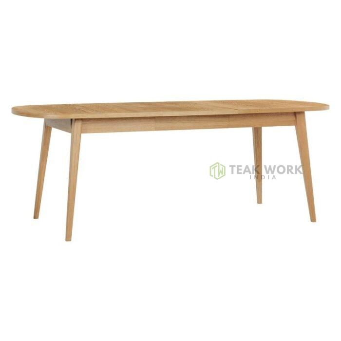 Buy Teak Extending Dining Table Online | TeakLab 5