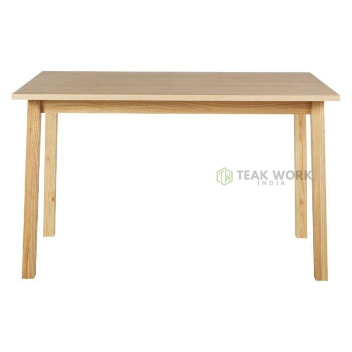 Buy Teak Wood Dining Set With 2 Benches Online | TeakLab 5