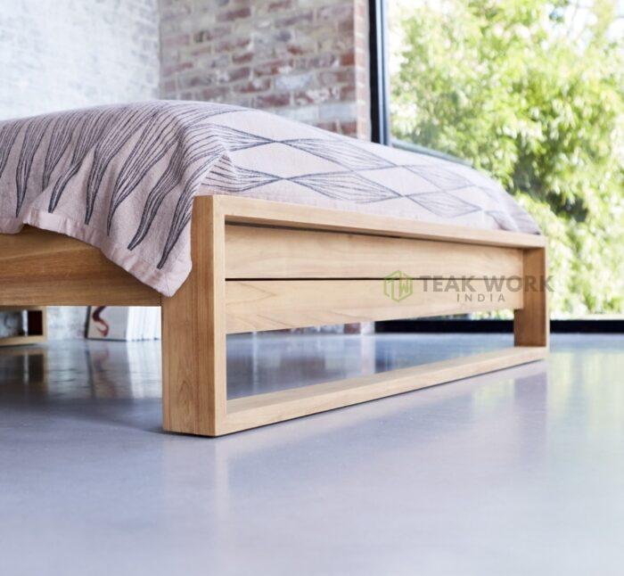 Buy TeakLab Teak Bed Online | TeakLab 3