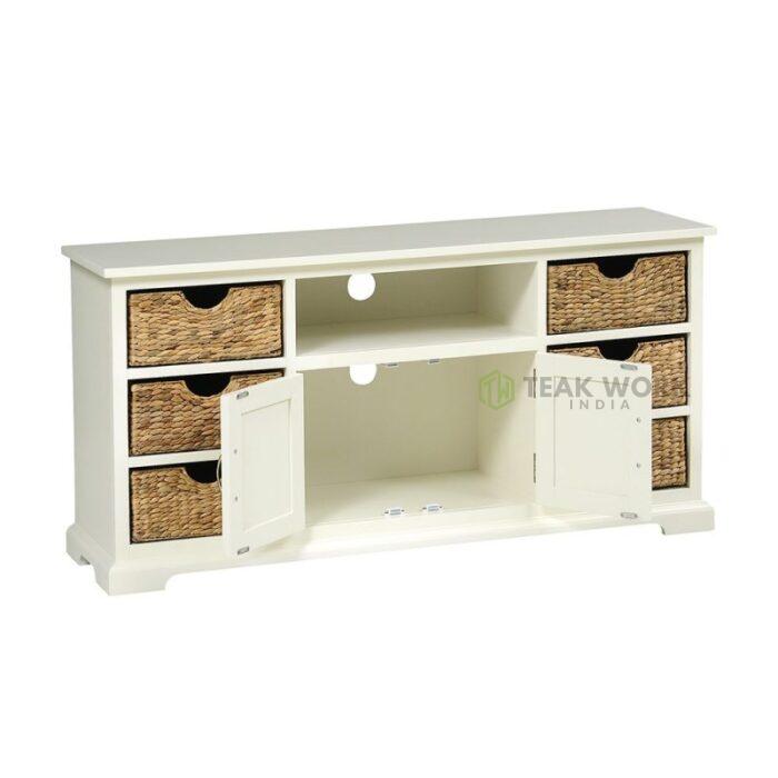 Buy Wooden TV Unit Online | TeakLab 7