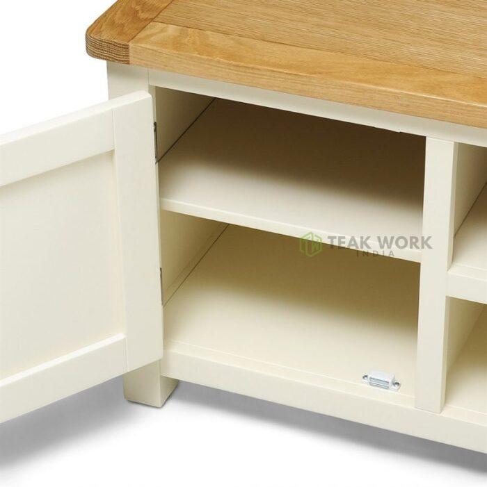 Buy Teak Small TV Unit Online | TeakLab 2