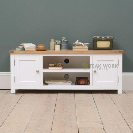 Buy Teak Wood TV Stand Online | TeakLab 1