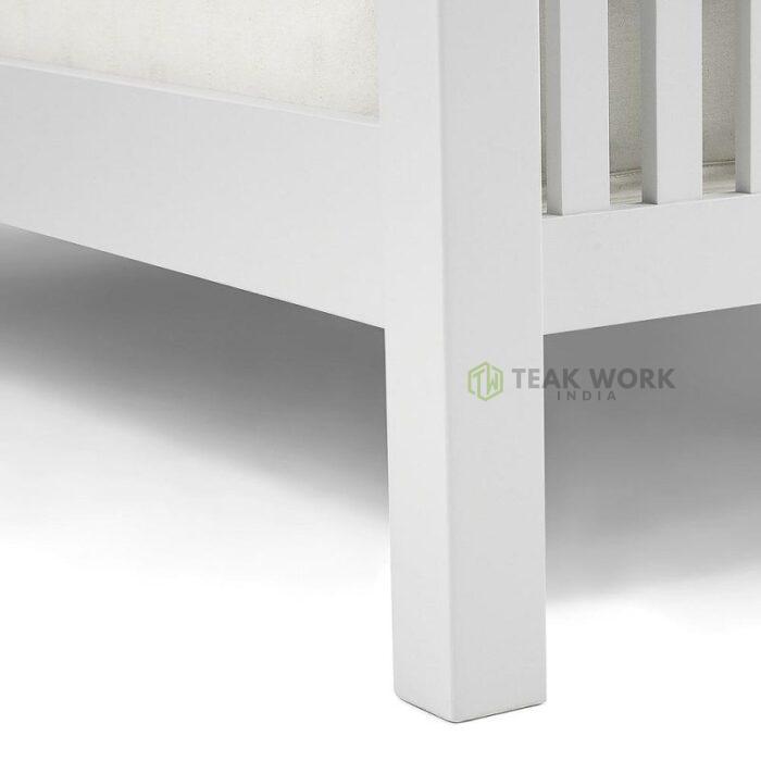 Buy Teak Wood Double Bed Online | TeakLab 5