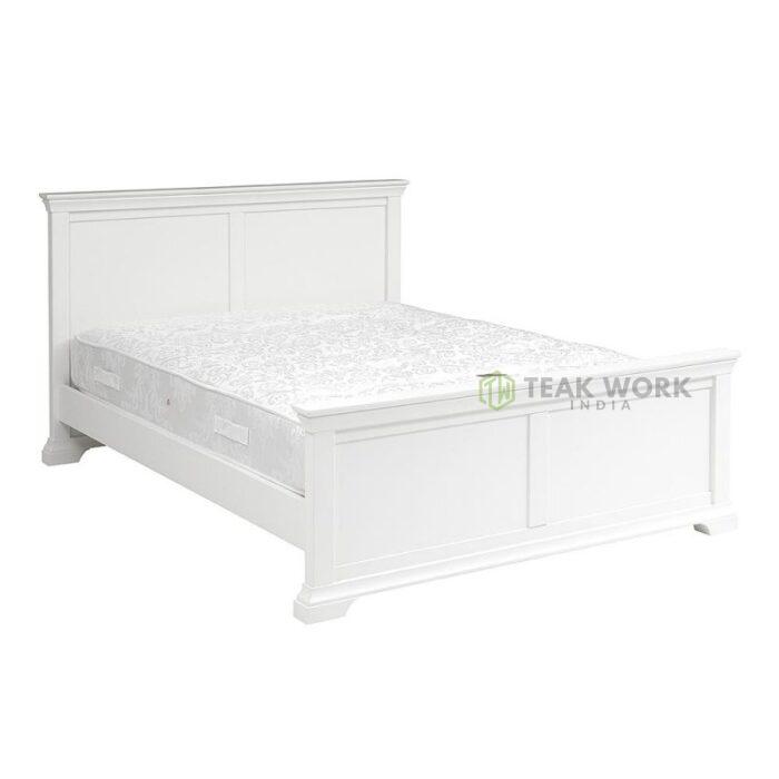 Buy Teak Wood Double Bed Online | TeakLab 2