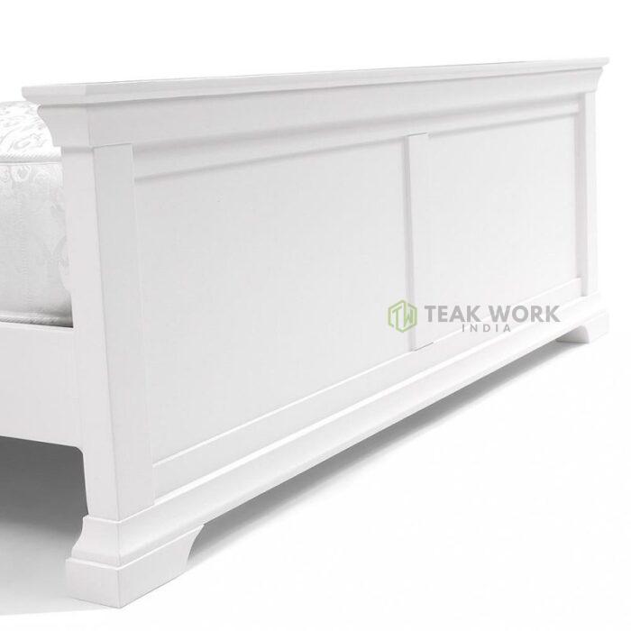 Buy Teak Wood Double Bed Online | TeakLab 7