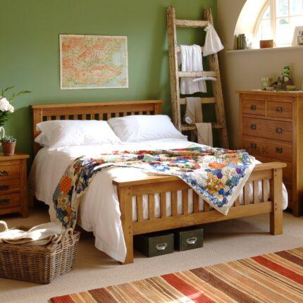 Buy Teak Wood Bed Online | TeakLab