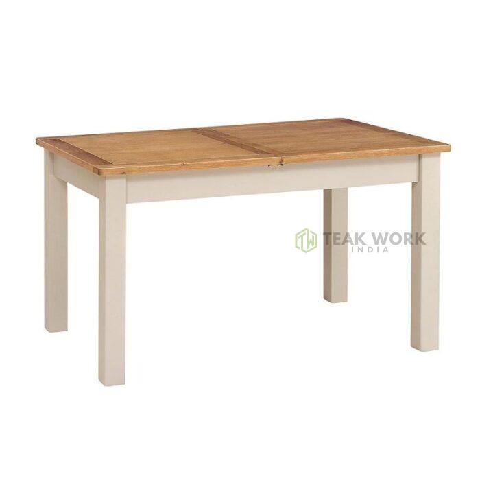 Buy Teak Wood Table and 6 Slat Back Chairs Online | TeakLab 9