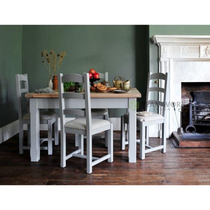 Buy Teak Dining Table Set Online | TeakLab 4