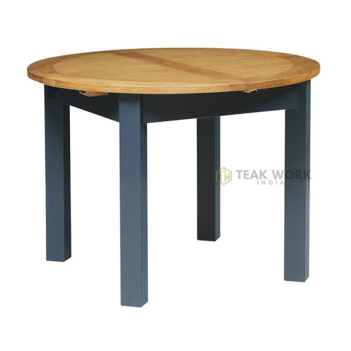 Buy Round Teak Table and 4 Chairs Online | TeakLab 6