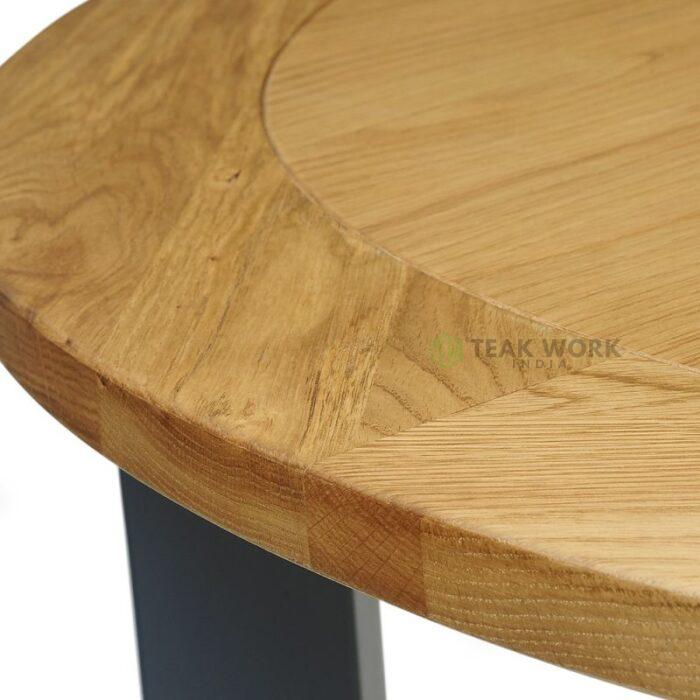 Buy Round Teak Table and 4 Chairs Online | TeakLab 11