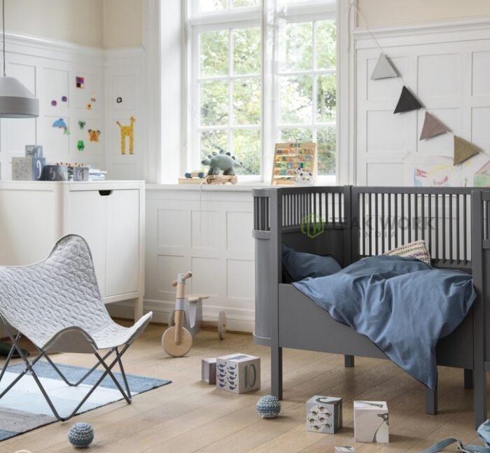 Buy Teak Wood Extendable Cot bed Online | TeakLab 3