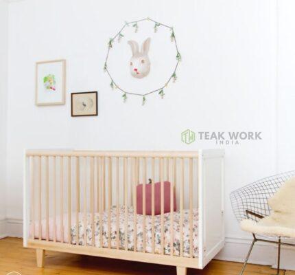 Buy TeakLab Teak Wood Cot Online | TeakLab 1