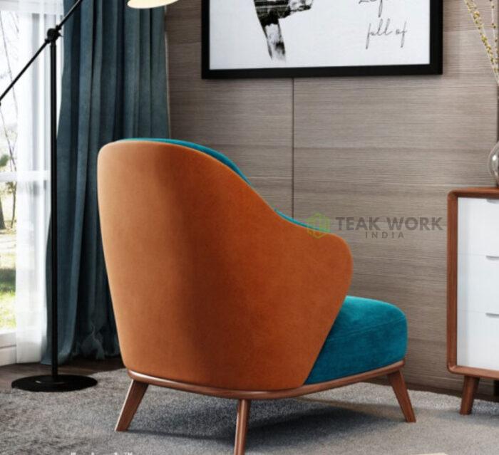 Buy Nordic Artistic Premium Lounge Chair Online | TeakLab 5