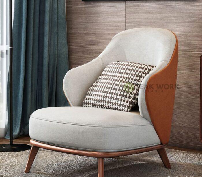 Buy Nordic Artistic Premium Lounge Chair Online | TeakLab 2