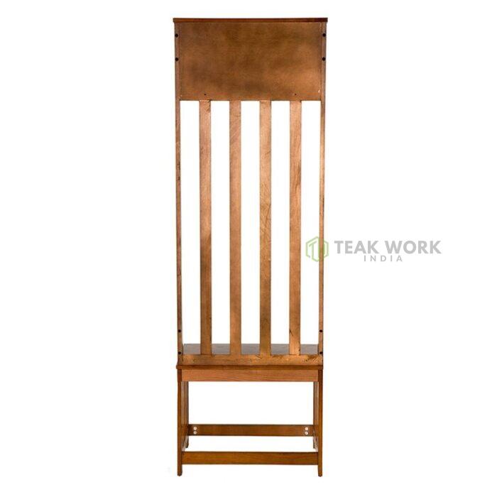 Buy Hall Tree Entry Bench with Coat Rack Online | TeakLab 4