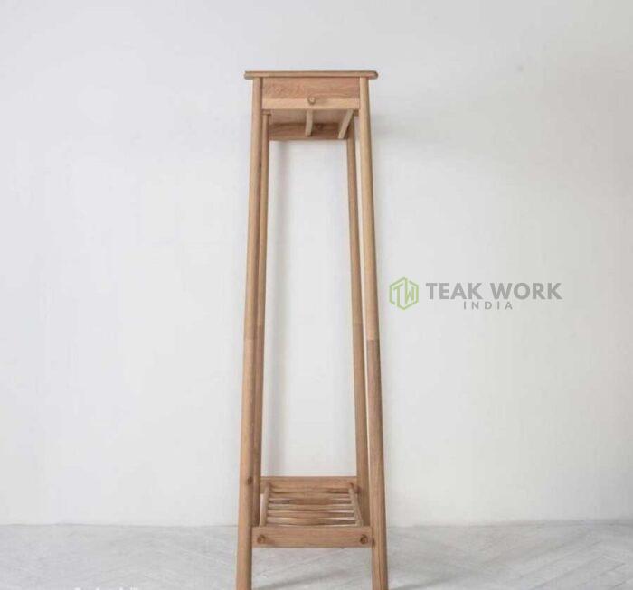 Buy Teak Wood Clothes Rack Online | TeakLab 4