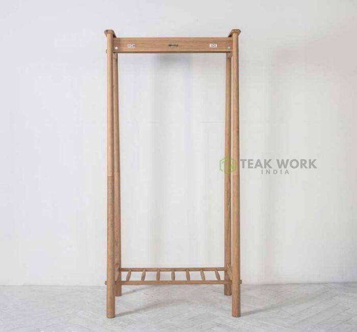 Buy Teak Wood Clothes Rack Online | TeakLab 5