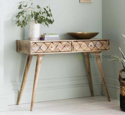 Buy Teak Wood Console Table Online | TeakLab