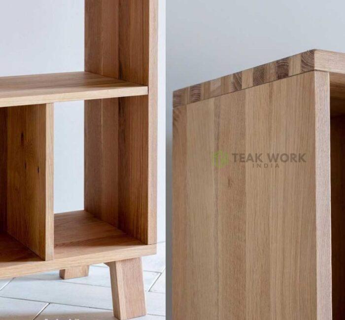 Buy Teak Wood Shelving and Display Unit Online | TeakLab 5