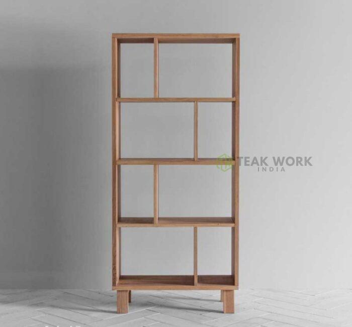 Buy Teak Wood Shelving and Display Unit Online | TeakLab 2