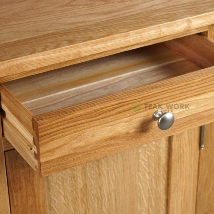 Buy Double Pedestal Desk Online | TeakLab 4