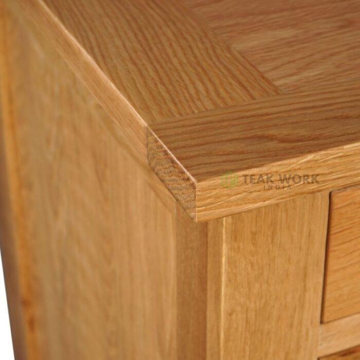 Buy Double Pedestal Desk Online | TeakLab 5
