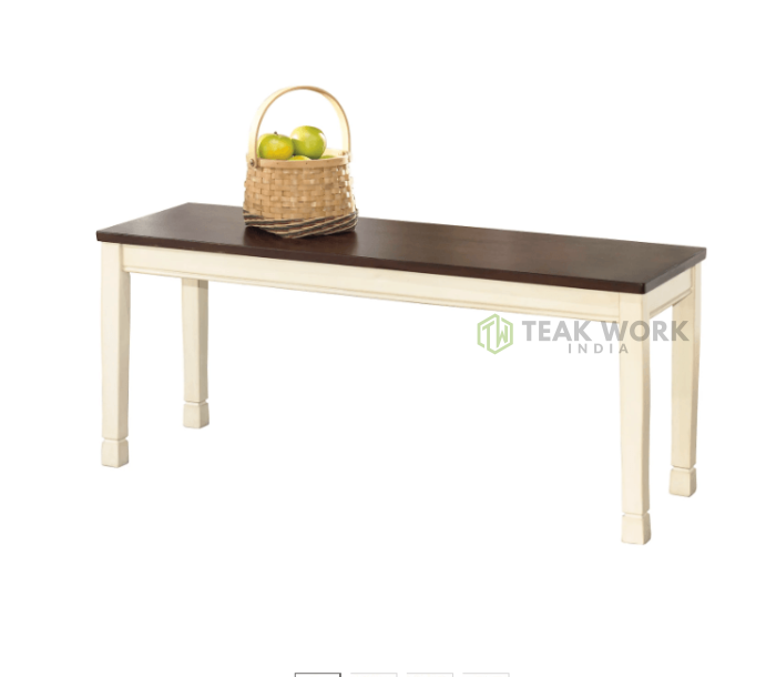 Buy Teak Large Dining Room Bench Online | TeakLab 1