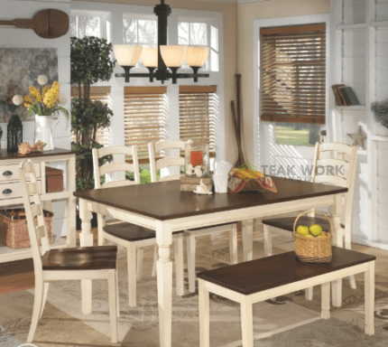 Buy Teak Large Dining Room Bench Online | TeakLab
