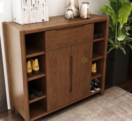 Buy Teak Wood Shoe Rack Online | TeakLab 1