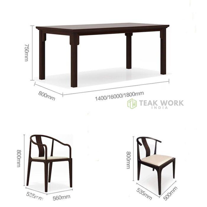 Buy TeakLab Dining Table Set Online | TeakLab 5