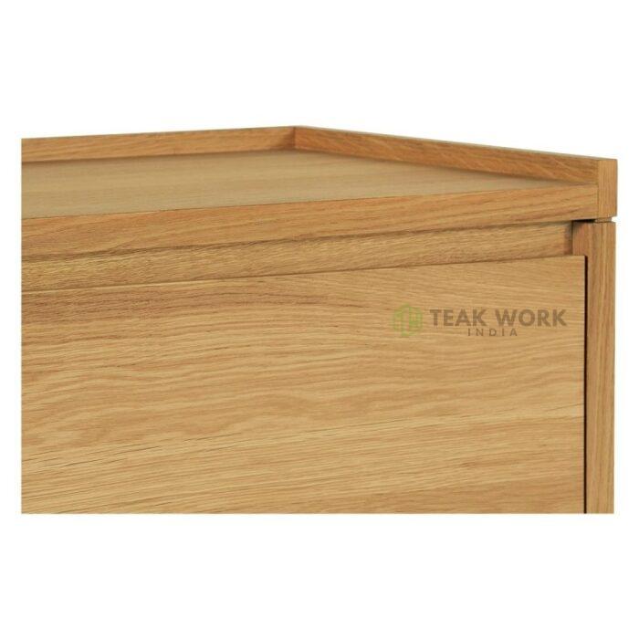 Buy Teak Sideboard With 2 Doors And 3 Drawers Online | TeakLab 5